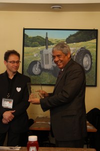 M. Omar Laguardia et José Lévesque